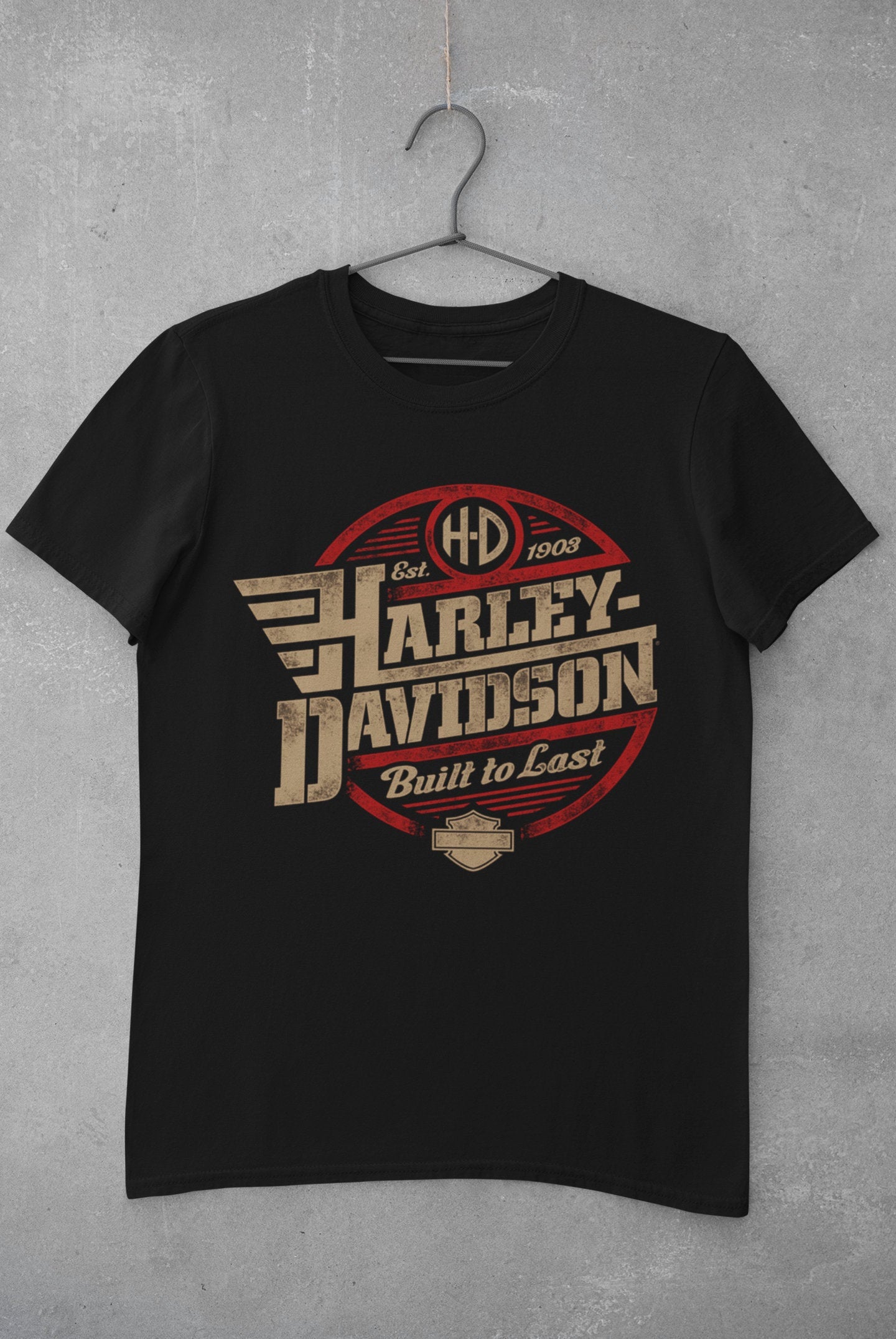 t-shirt VINTAGE HARLEY DAVIDSON - Buck in a sock